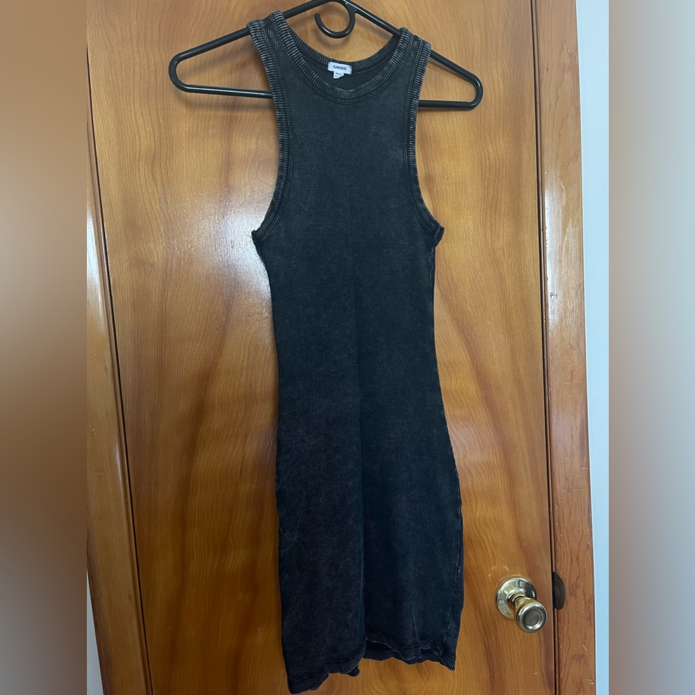Garage Bodycon ribbed dress